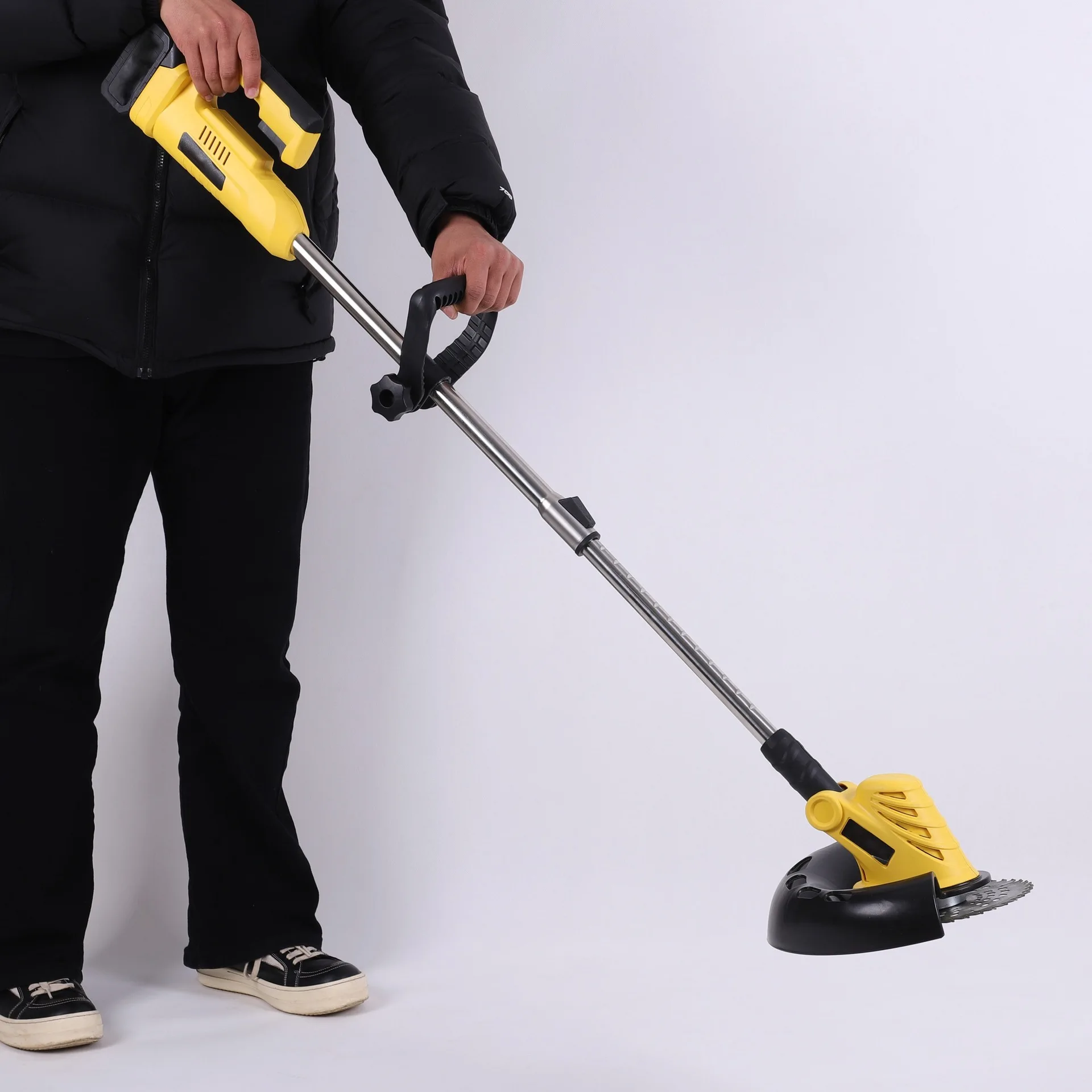 Electric Lawn Mower Brushless Cordless Cutter Household Weeder For Garden Lawn T