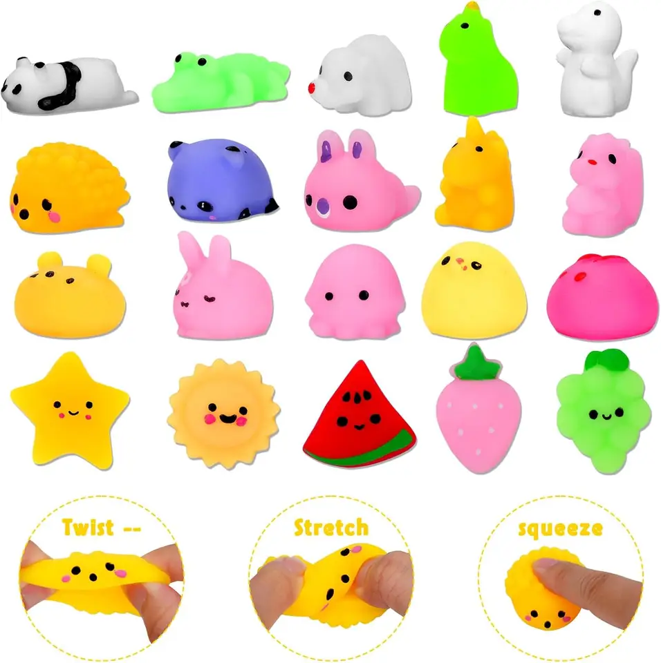 60/120 Pcs Pop Party Favor Toys For Kids, Fidgot Goodie Bag Stuffers, Treasure Box Toys, Pinata Filler, Gifts Classroom_voghion.com