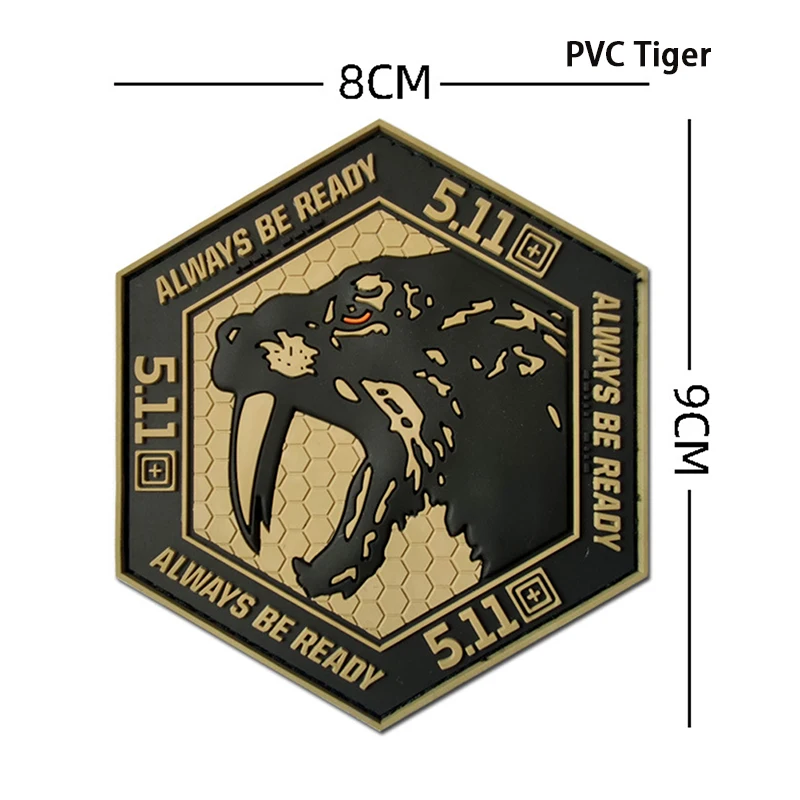 Acheter Crossfit 5.11 patchs tactiques militaires en Pvc broderie emblème  Applique bricolage