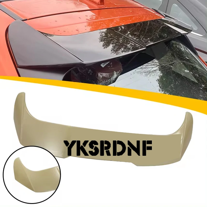 자동차 스포일러 공장 아울렛 ABS 무겐 스타일 리어 트렁크 미드 스포일러 윙, 혼다 섬유 HRV HR-V SUV 2021 2022