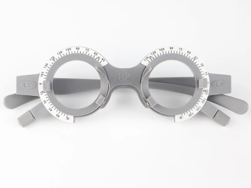 1pc Optical Trial Frame Optometry Test Frame Plastic Type Fixed PD 52-70mm