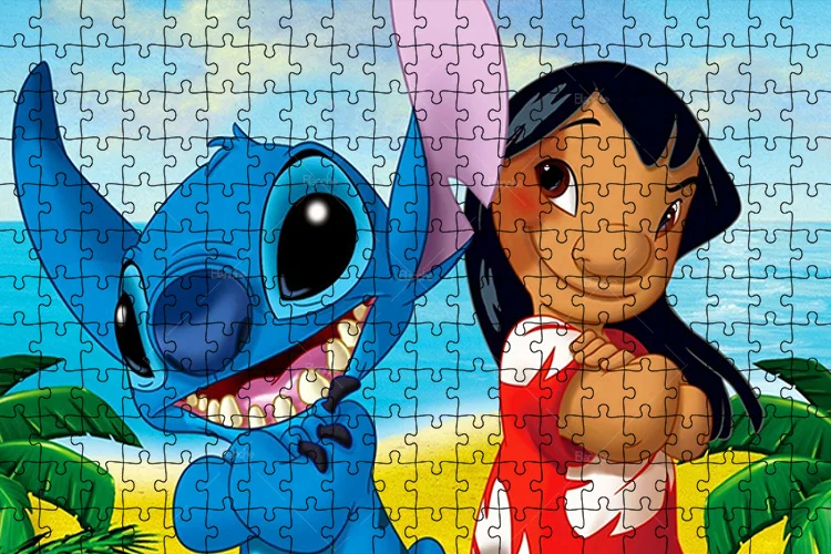 Disney Lilo & Stitch 1000Pieces Paper Jigsaw Puzzle Children's Wooden Puzzle  Educational Toys For Children Splicing Gifts - AliExpress