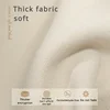 Coconut Best Quality Thickened White Velvet Curtains for Living Room Bedroom Dining Luxury Window Decor Solid Blackout 4