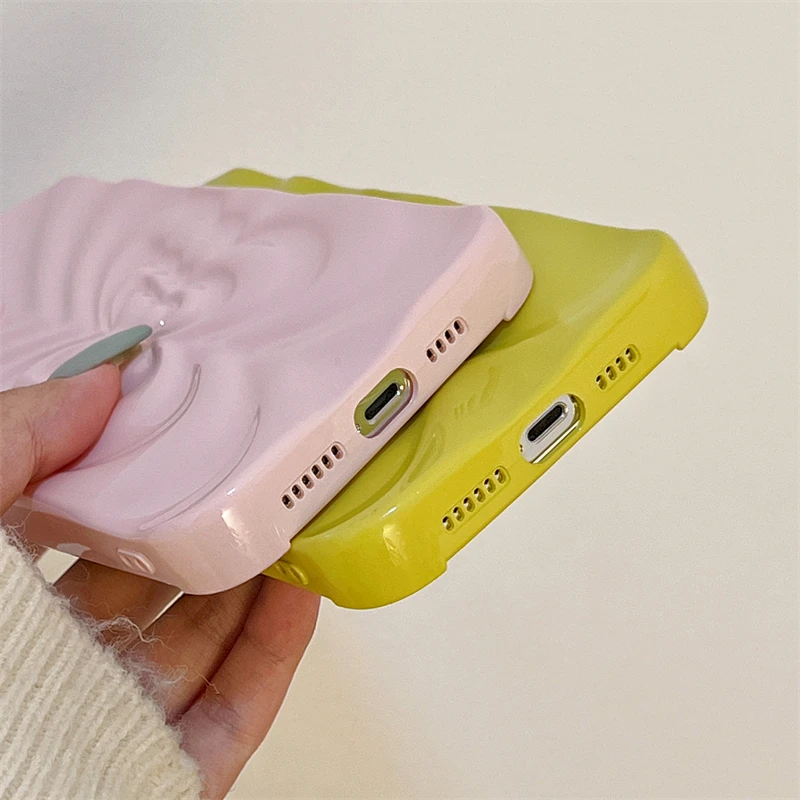 Plating 3D Butterfly Bumpy Texture Case for iPhone