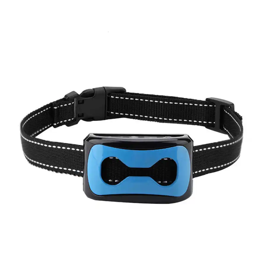 Dog Training Collar Pet Dog Barking Control Device Rechargeable Waterproof Anti-Barking Collar Barking Detection Dog Training Supplies