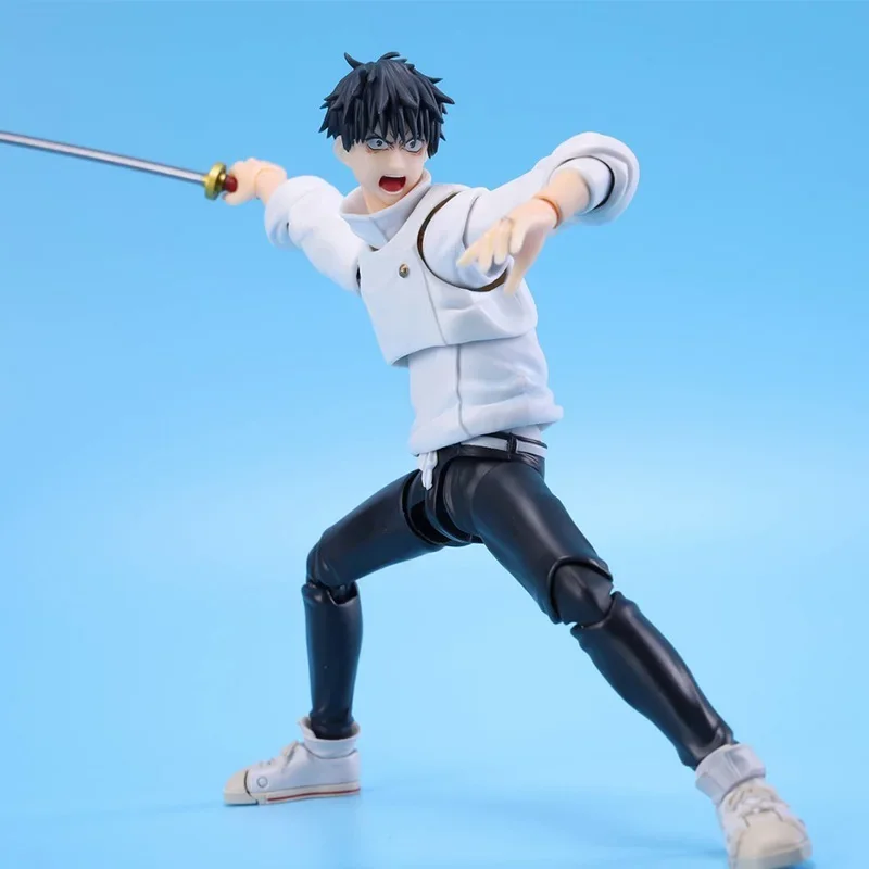 반다이 오리지널 박스 S.H.Figuarts Jujutsu Kaisen YUTA OKKOTSU 모델 키트, 애니메이션 액션 피규어 완제품 모델, 어린이 장난감 선물