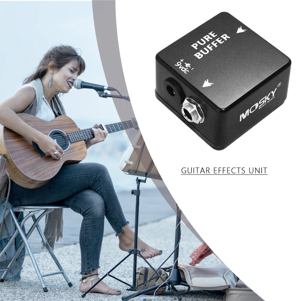 GuitarPedalMetalShellGuitarCushioningEffectTonalAbsorption