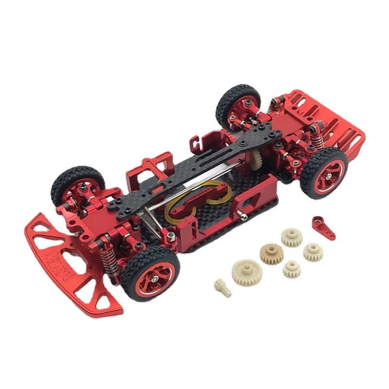 Se7716d0b93f8429ba2184d467e823e22h WLtoys 1/28 284131 K969 K979 K989 K999 RC 자동차 액세서리 금속 업그레이드 프레임에 적합