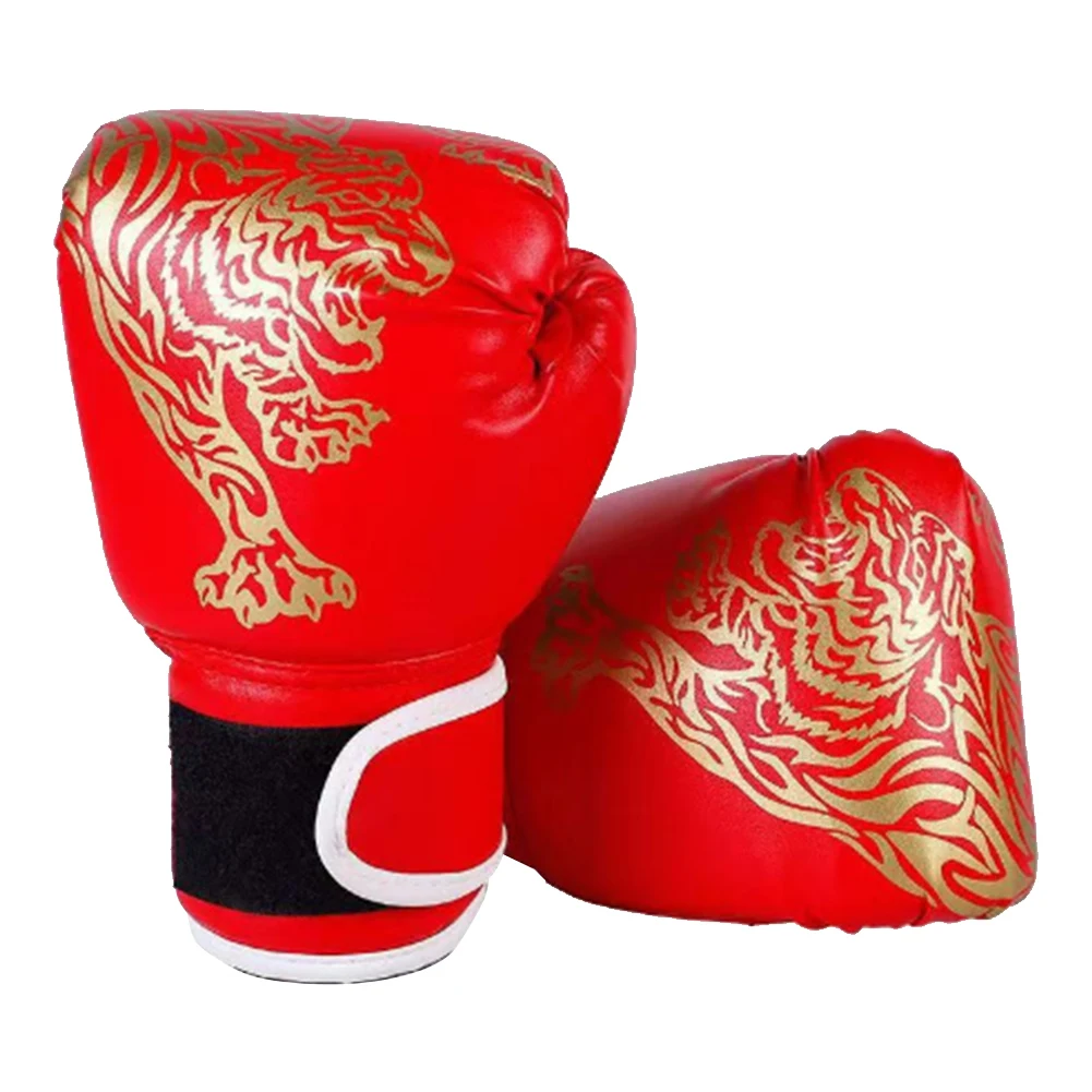 Boxing Gloves Breathable Kickboxing Gloves PU Leather Professional Boxing Gloves Punching Training Gloves for Training Sandbag_voghion.com