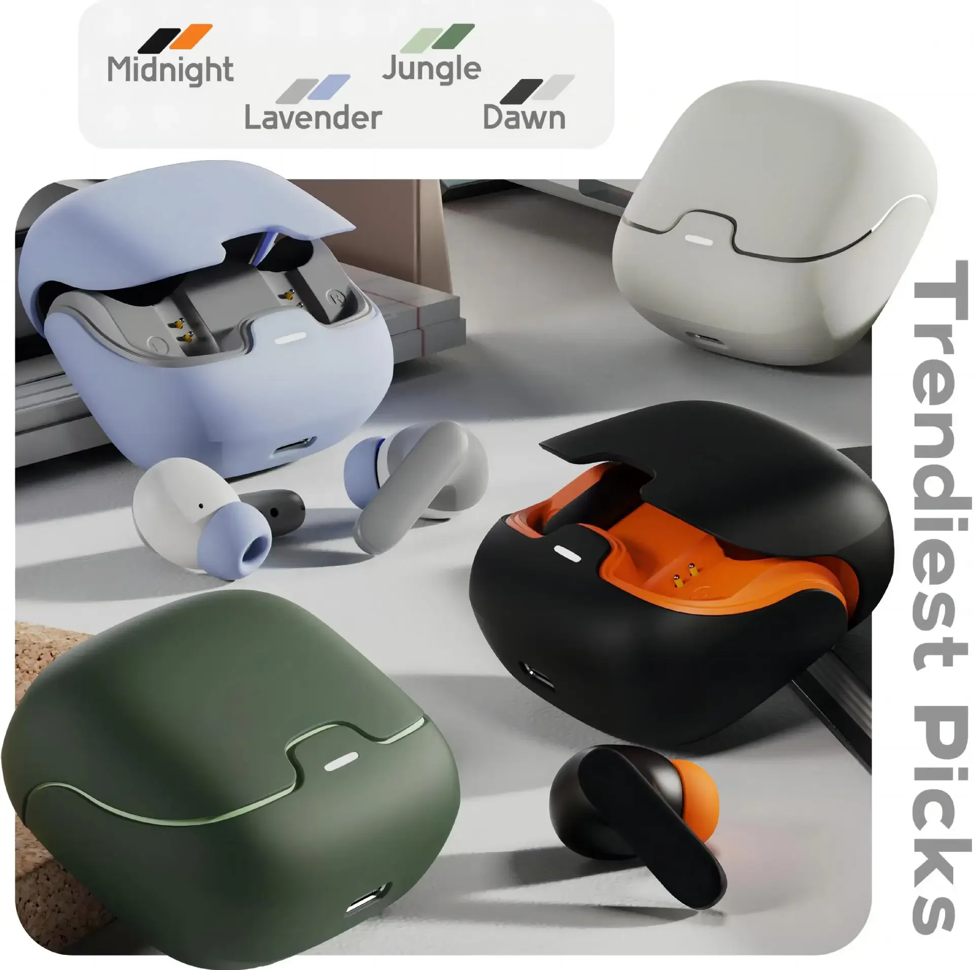 TWS Earphones Noise Cancelling for Sports