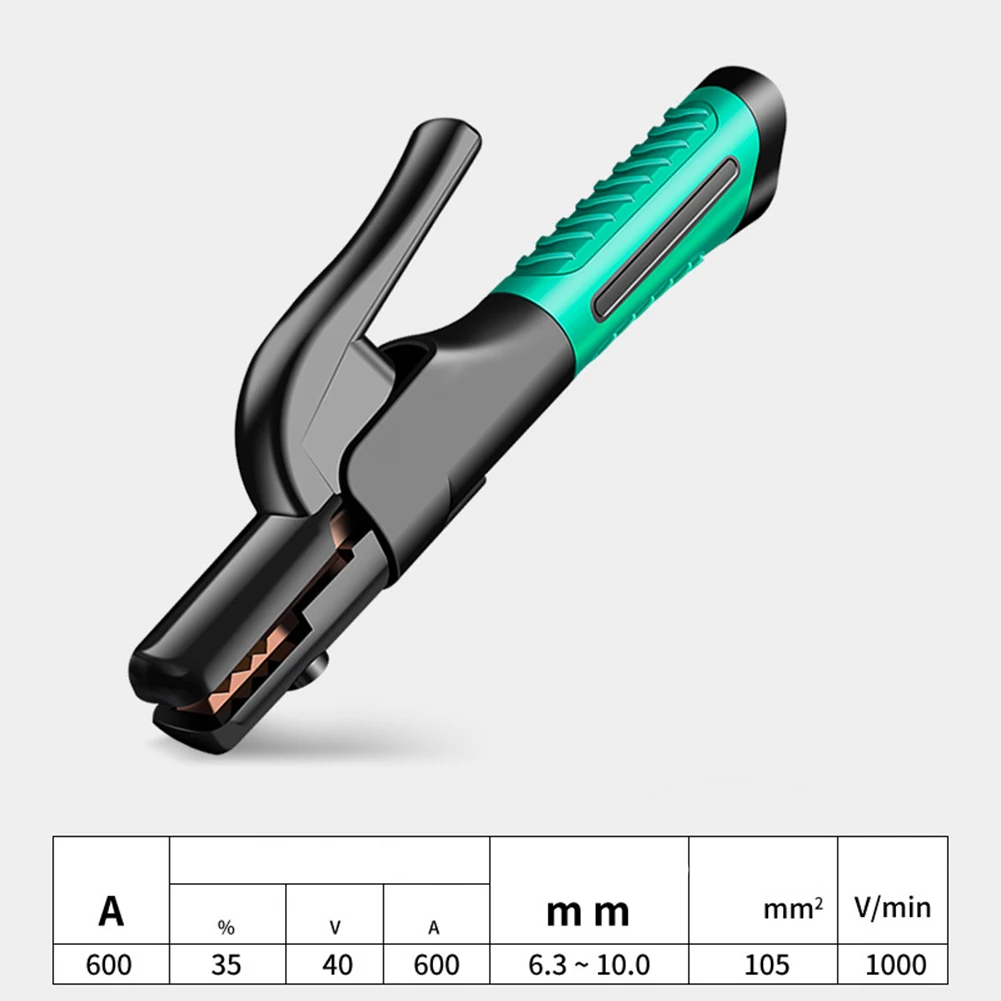Welding Electrode Holder Heavy Welder Electrode Clamp Welding Accessories Clamp For Machine Heat Resistant