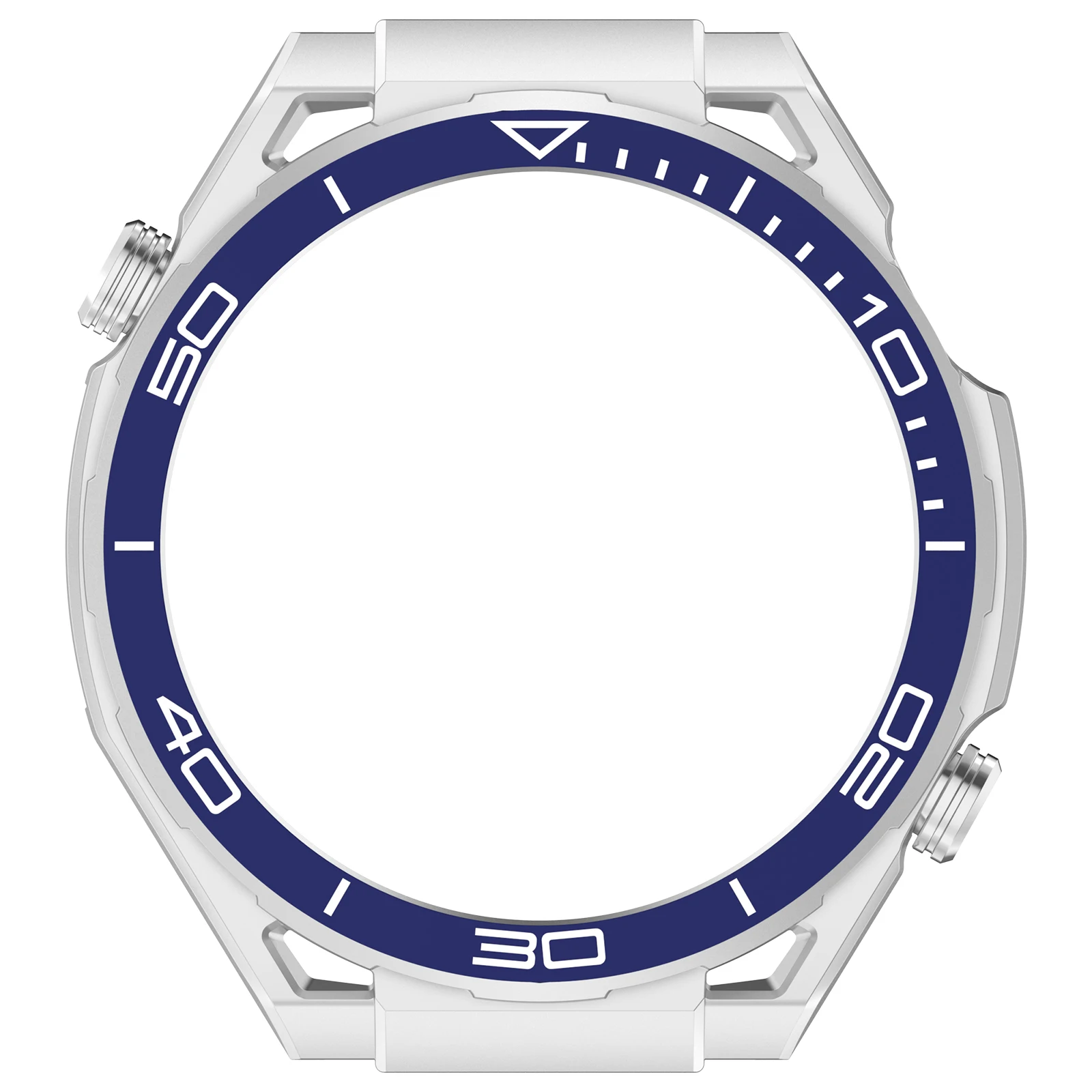 Premium Protective Case Frame for Huawei Watch GT6 Pro – Hollow Design Watch Cover Accessory