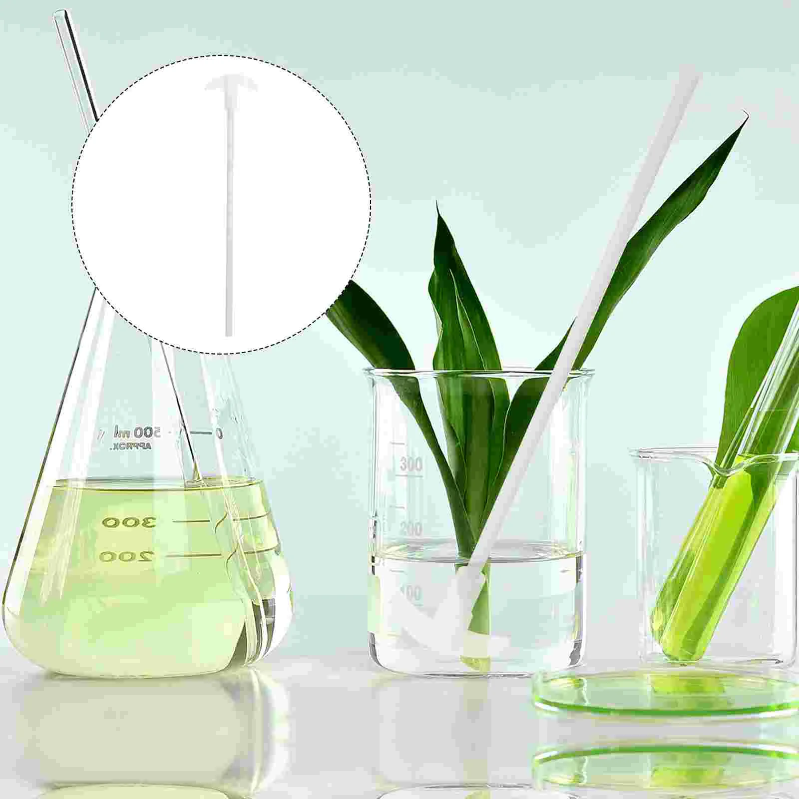 Stirring Rod Biological Stirrer PTFE Chemistry Experimental Bar Cocktail Lightweight Tool Laboratory Reagent Paddle
