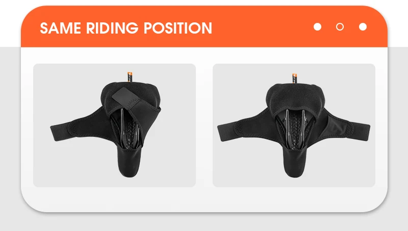 Силиконова калъфка за велосипедна седалка изображение 13