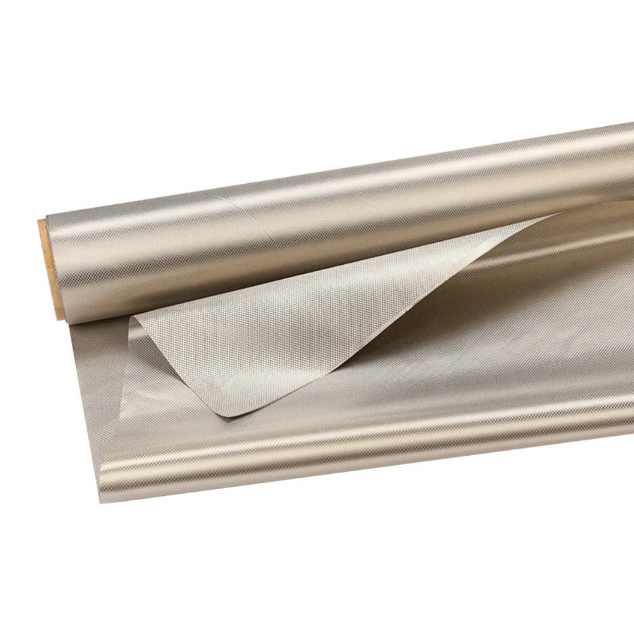 

1X1.1M Anti-Scanning RFID Shielding Fabric-Block WiFi RF Anti-Radiation Conductive Magnetic Copper Nickel EMF Protection Fabric