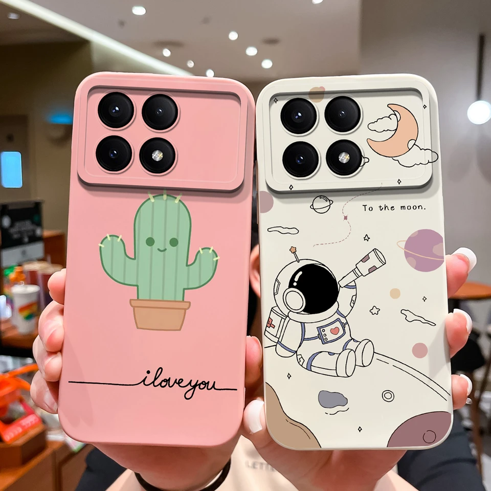 Lovely Cat Liquid Back Cover Case Coque