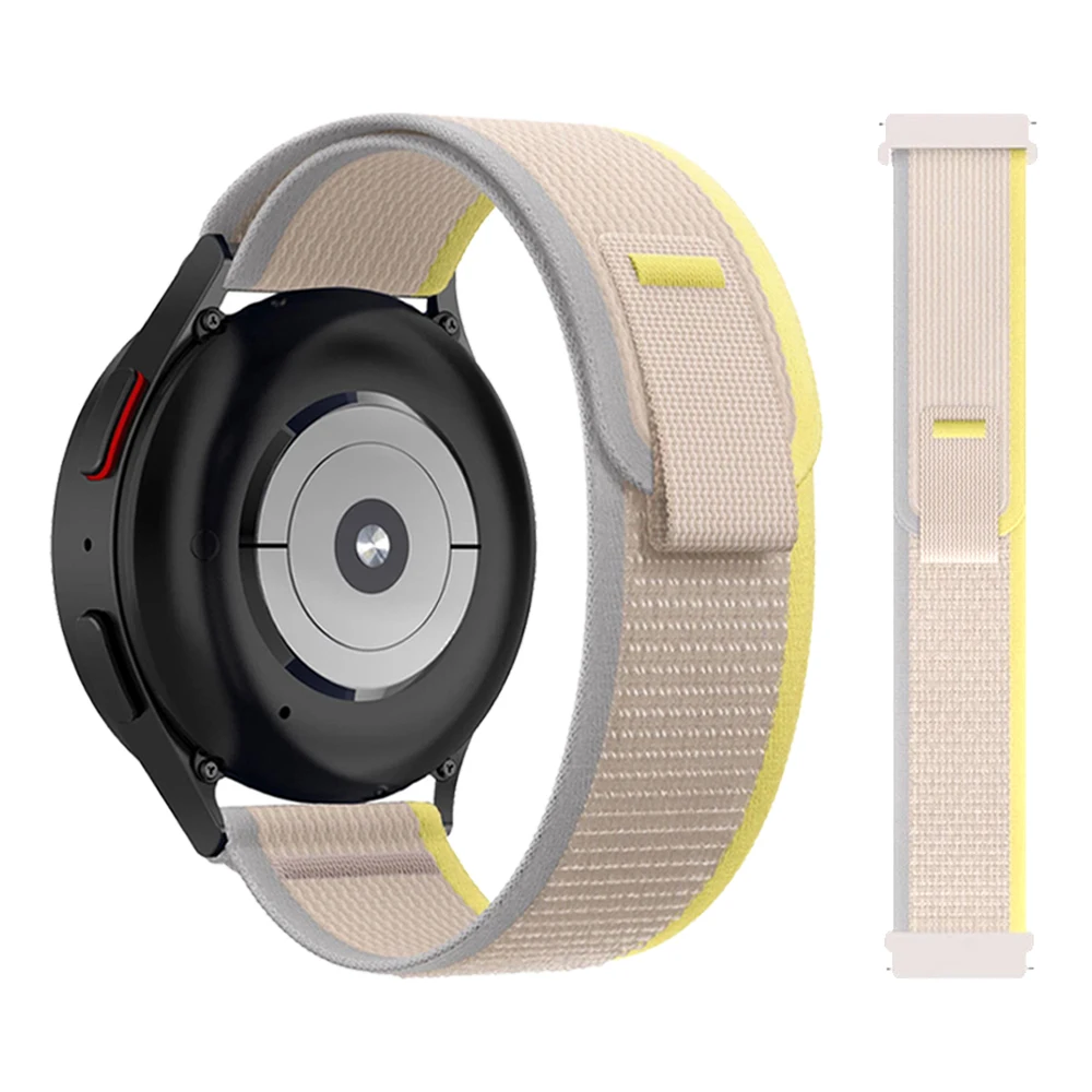 Nylon Loop Sports Strap - 20/22mm Woven Breathable Band