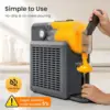 Machine, No Ice Needed, 68 oz Slushy Machine for Home with Self-Cleaning Function, Professional Frozen Drink Maker, 5 Preset Pro 4