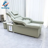 XinSheng Lit de lavage et de fumigation des cheveux, Station SPA pour salon, Table de massage, Lits de massage, Mobilier commercial pour salon de coiffure 6