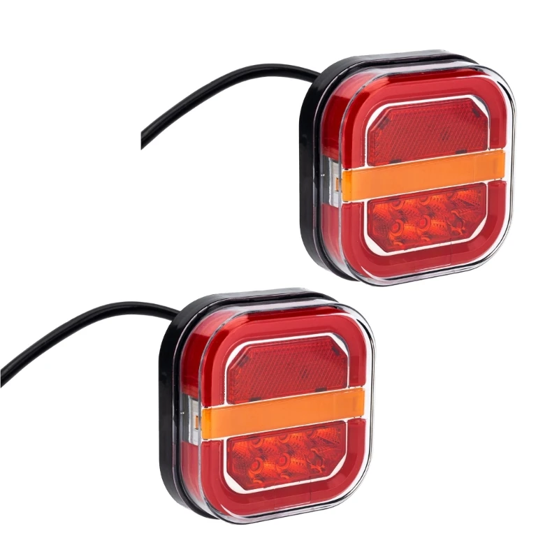 

2x LED Dynamic Tail Marker Turn Blinker Flowing Water Lamp Flashing Light