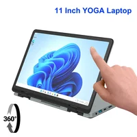 Mini Pocket PC Laptops Yoga 2 IN 1 Notebook 11 Inch Touch Screen Intel N100 32GB DDR4 1TB SSD WiFi5 Netbook Micro PC Computer 1