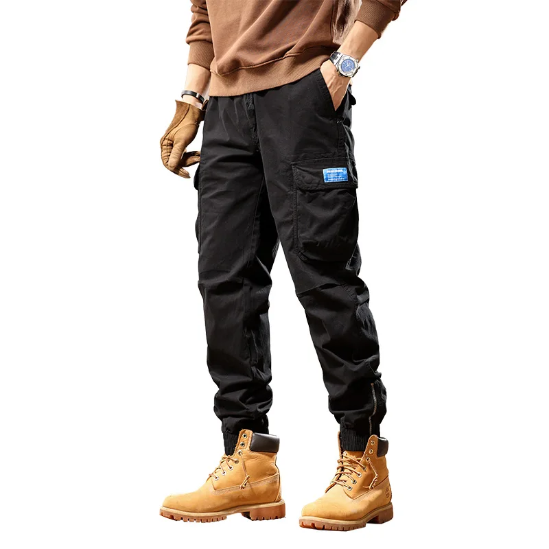 Long pants, workwear pants, 2024 new casual pants, versatile for sports and outdoor wear, high street style, fashionable and tre