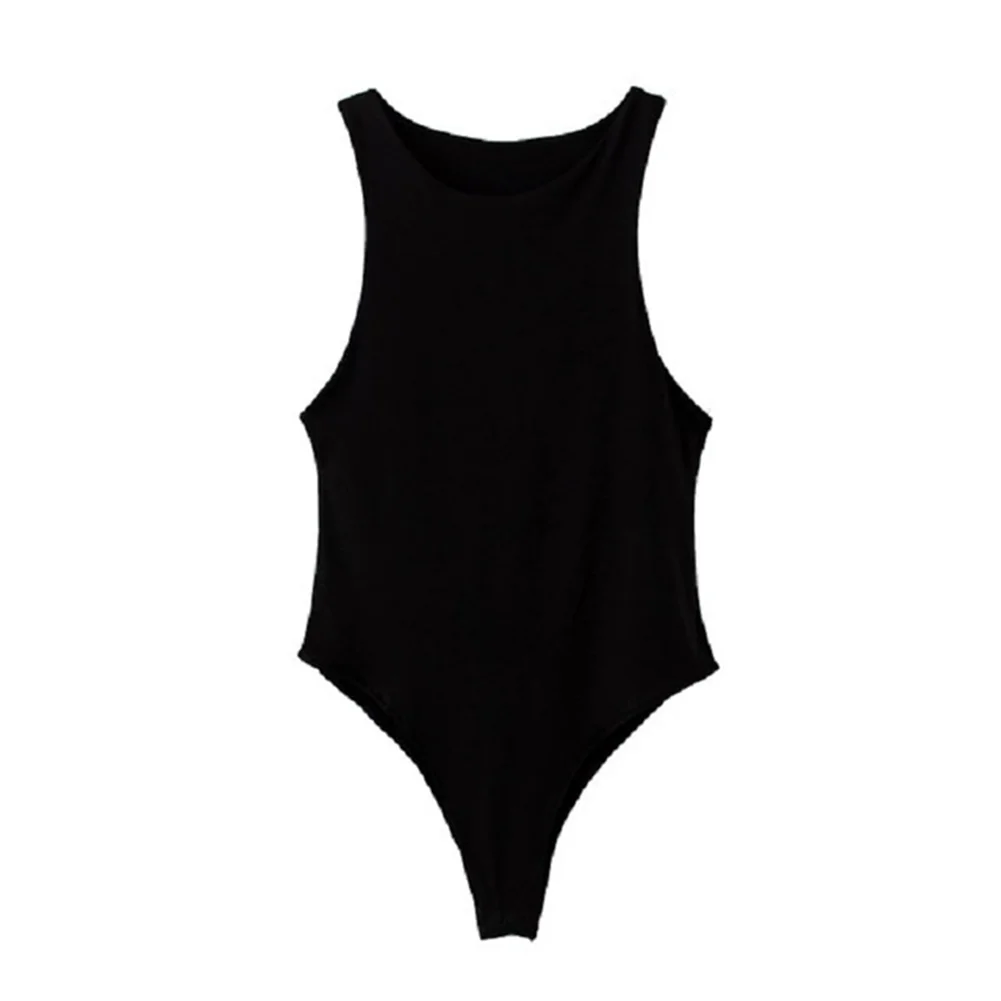 

Summer Solid Sexy Bodysuit Bodysuit Women Bodysuits Bodycon Brand New Casual Short Playsuits Polyester Regular
