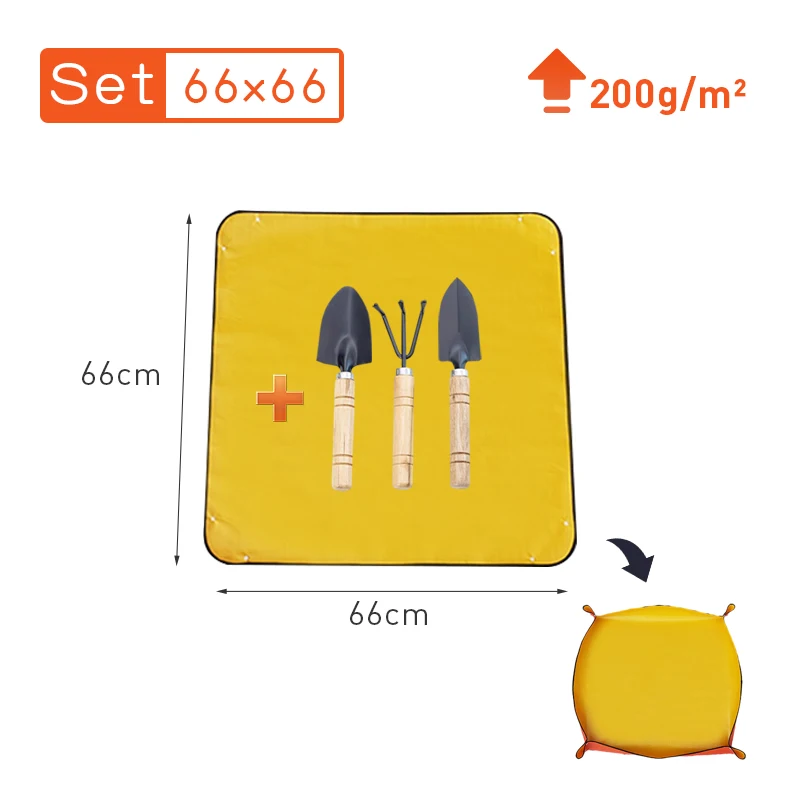 Orange 66x66CM Set