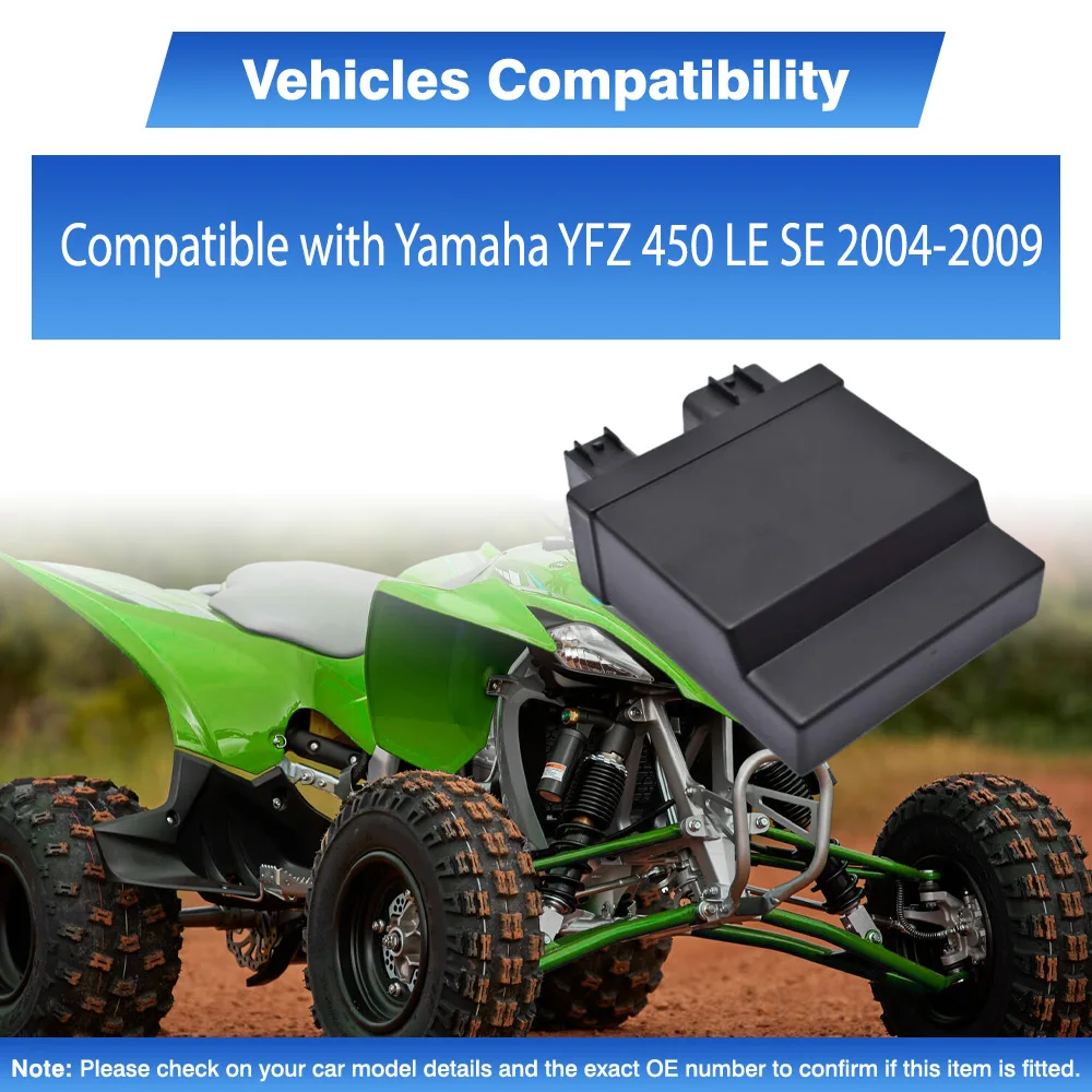야마하 YFZ 450 LE SE 2004-2009용 점화장치 CDI 박스 모듈 유닛 5TG-85540-10-00 5TG-85540-00-00 YFZ450LE YFZ450SE2 YFZ450SP