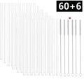 60Straws with 6Brush
