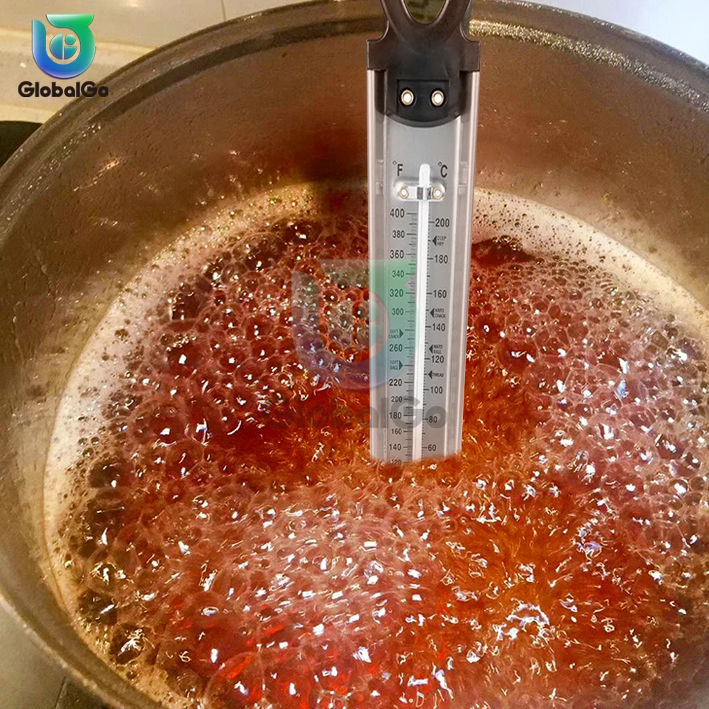 Stainless Steel Kitchen Craft Cooking Thermometer For Jam Sugar Candy Liquid Boiled Sugar Thermometer Tool Instrumentation 6