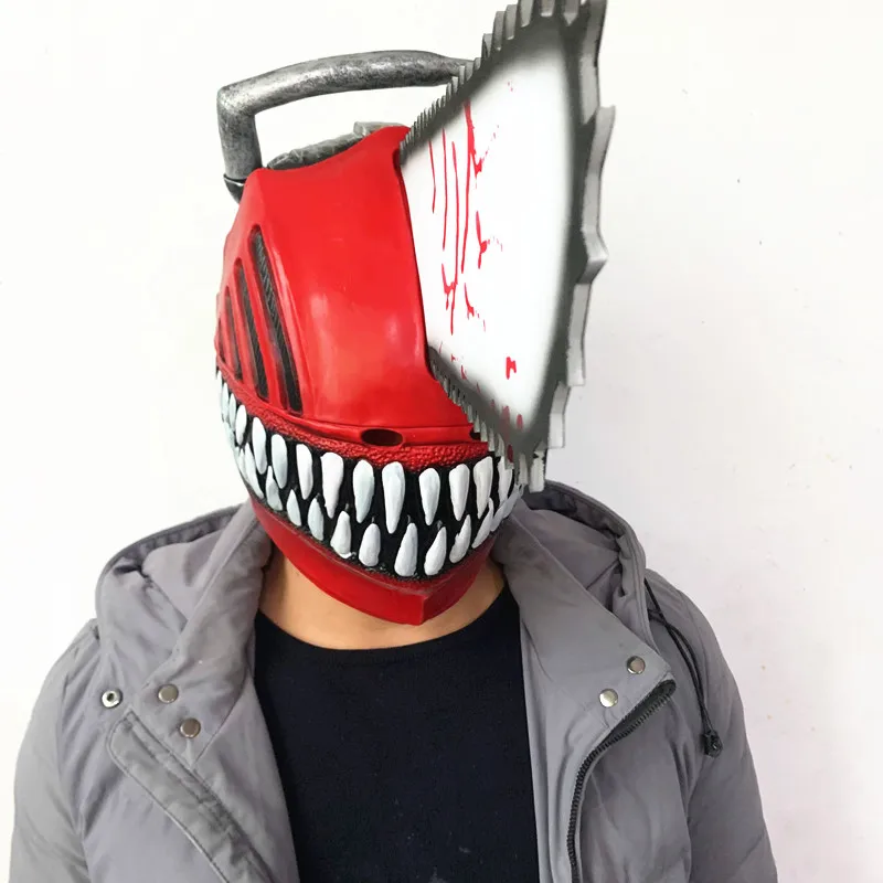 Anime Chainsaw Man cosplay prop Denji Helmet Chainsaw Helmet Chainsaw  Cosplay Prop Weapon Halloween Carnival Cosplay Party - AliExpress
