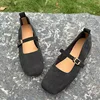 L2502  Round Toe Susde Leather Shoe For Women Soft Comfortable 2025 Spring New Style Shoes 6