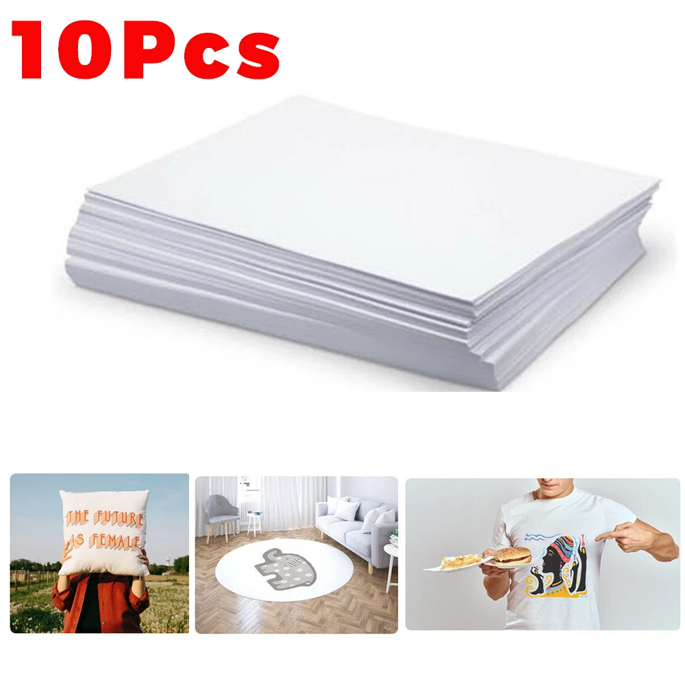 10-50 Sheets A4 Paper Sublimation Heat Transfer Papers Print Ion