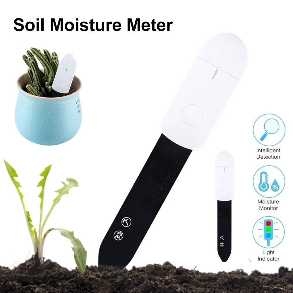 Intelligent Soil Moisture Tester Humidity Meter Farm Lawn Plants Flower Soil Monitor Hygrometer Convenient Gardening Tool