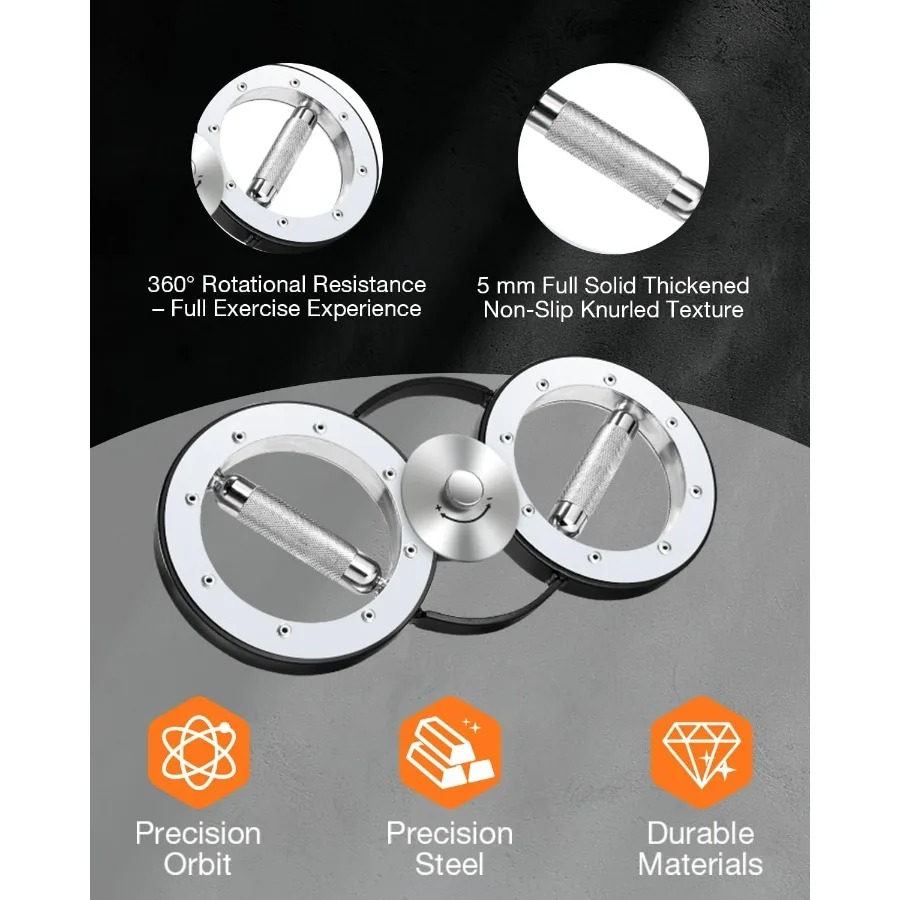 Burn Machine Arm Rotator – 12LB Forearm & Shoulder Trainer for Boxing, Strength & Endurance Workouts, 360° Spin Equipment for Me