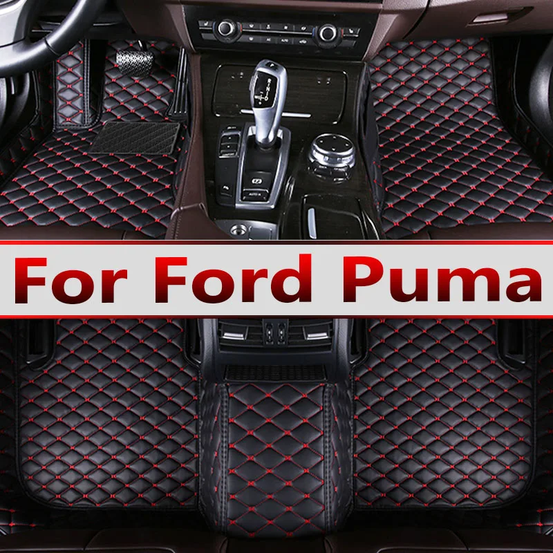Tappetini Auto Per Ford Puma 2020 ~ 2022 Cuscinetti Anti-Sporco Tappetino Impermeabile Accessori Para Auto Riduce Attrito Accessori Auto
