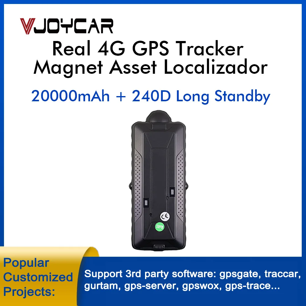 Real4GGPSTrackerLargestBatteryCapacity20000mAh240DayStandby