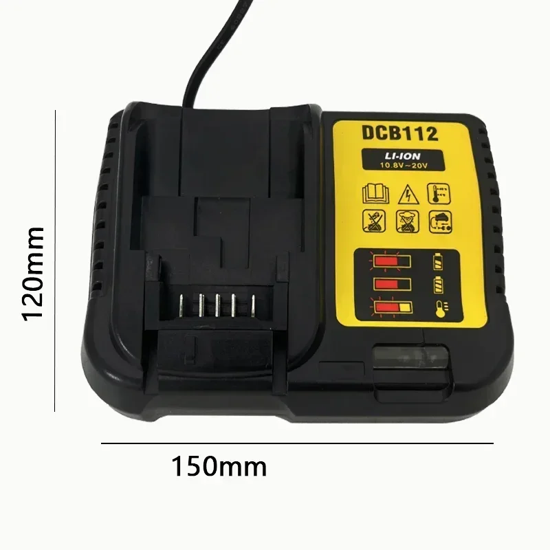 Original Charger For DCB200 Dewalt 10.8V 12V 14.4V 18V 20V DCB206 DCB205 DCB204 DCB203 DCB120 DCB107 DCB115 DCB105 charger adapter battery charger power supply adapter battery charger adapter