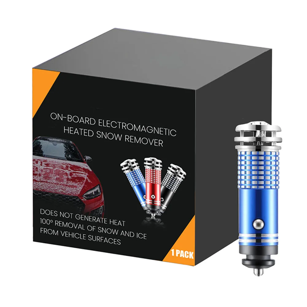Car Air Purifiers Air Fresher Electromagnetic Molecular Interference Antifreeze Snow Removal Ozone Ionizer Auto Accessories