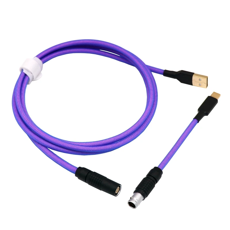 Usb Mecânico Feito sob Encomenda do Teclado ao tipo c de Usb Cabo Reto de c com Aviador de Lemo 1b - Imagem 5