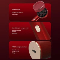 Electric Red Light Scalp Massage Comb, 3 Modes USB Rechargeable Hair Scalp Massager with 8 Roller Balls for Scalp Relaxation 8