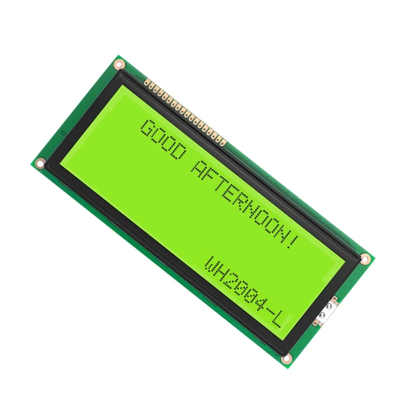 [NEW A09R】 WH2004L 20X4 Gharacter 대형 COB 5V 노란색 녹색 화면 LCD 디스플레이 모듈 20X4 해상도