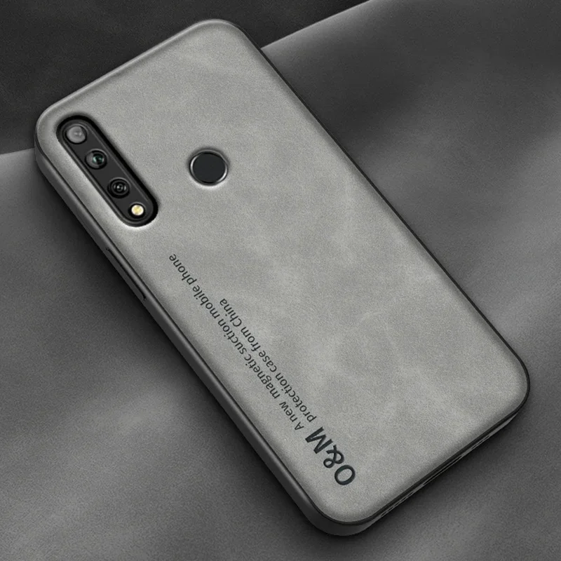 Premium Magnetic Leather Phone Case - Luxurious Silicone Protection