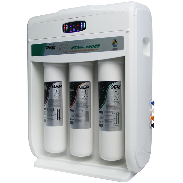 

75g 5 stage purifier Filter With Machine And Uv Reverse Osmosis Price Water Ro System