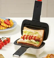 500W Sandwich Maker Mini Panini Quick Breakfast Maker Non Stick Double Sided Heating Toaster Hot Dog Maker Kitchen Tools 220V 1