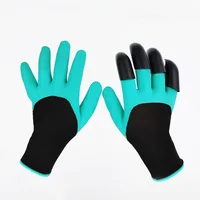 Garden gloves, stab resistant, waterproof, claw resistant, wear-resistant, ground scraping, grass pulling, soil digging, special - Image 3