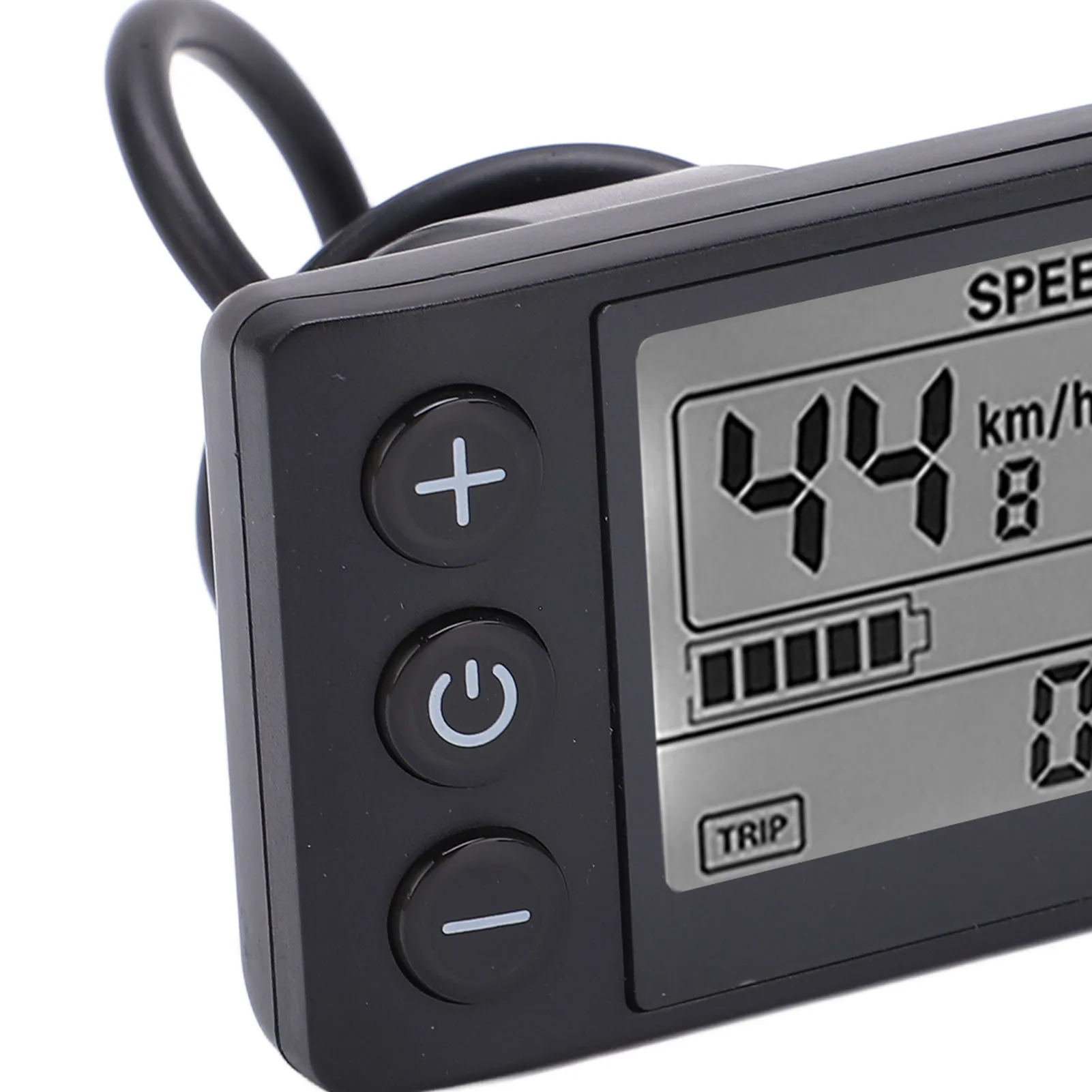 Electric Bike Display S866 Electric Bike LCD Display Meter 24V 36V 48V Control Panel Waterproof Plug