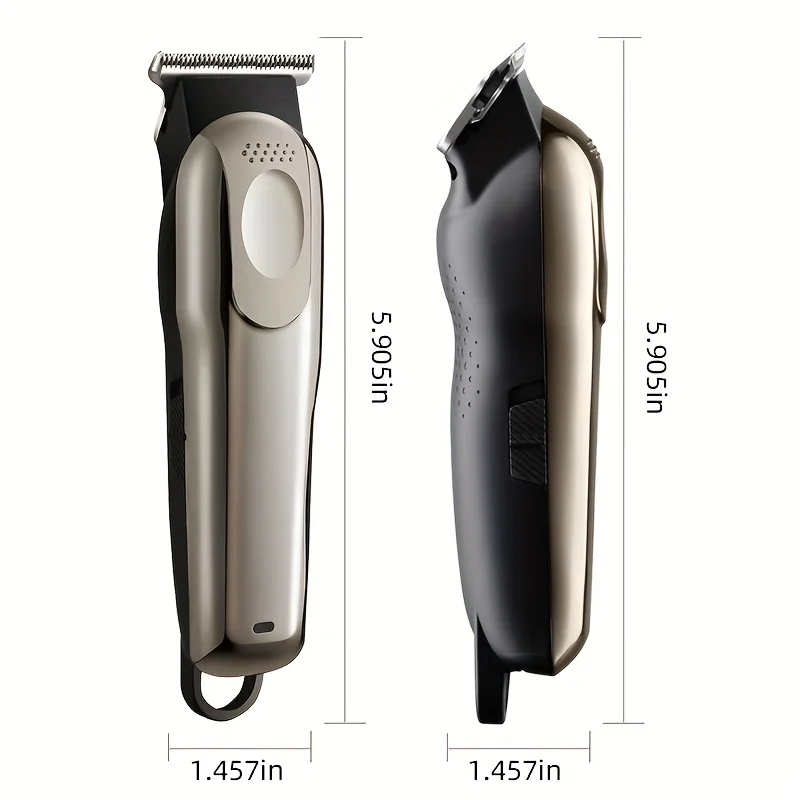 Rechargeable Hair Clippers for Men Cordless Hair Trimmer for Heads Longer Beards Body Grooming Professional Haircutting Kits