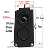 SOTAMIA 2Pcs 10045 Multimedia Bass Speakers 8 Ohm 5W Passive Sound Box Cavity Speaker Audio Loudspeaker LCD TV Speaker 100*45MM 5